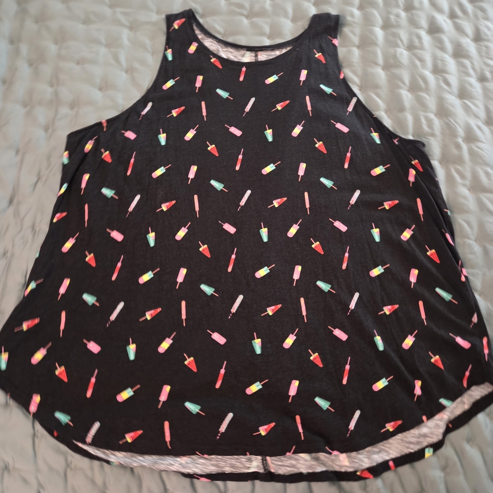 Torrid 6x Popsicle Colorful Heritage Slub Crewneck Shirt - Picture 6 of 13